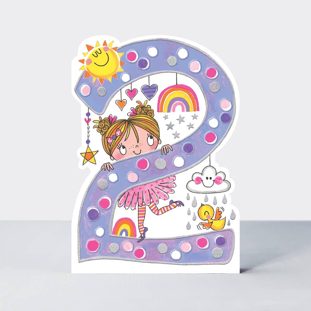 Star Jumps - Age 2 Girl & Rainbows