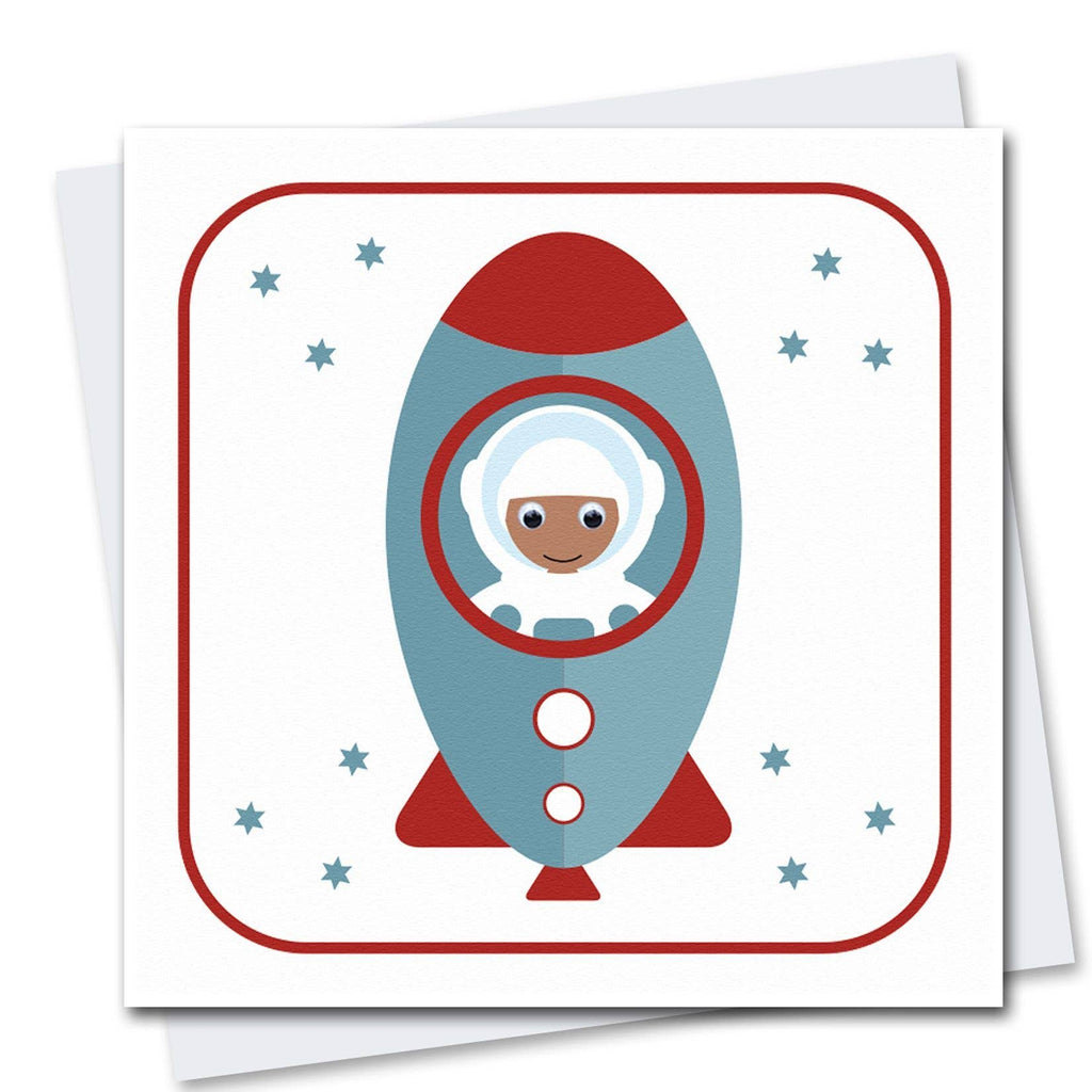 Rocket Birthday Card | Cute Kids Card | Cosmic Cards