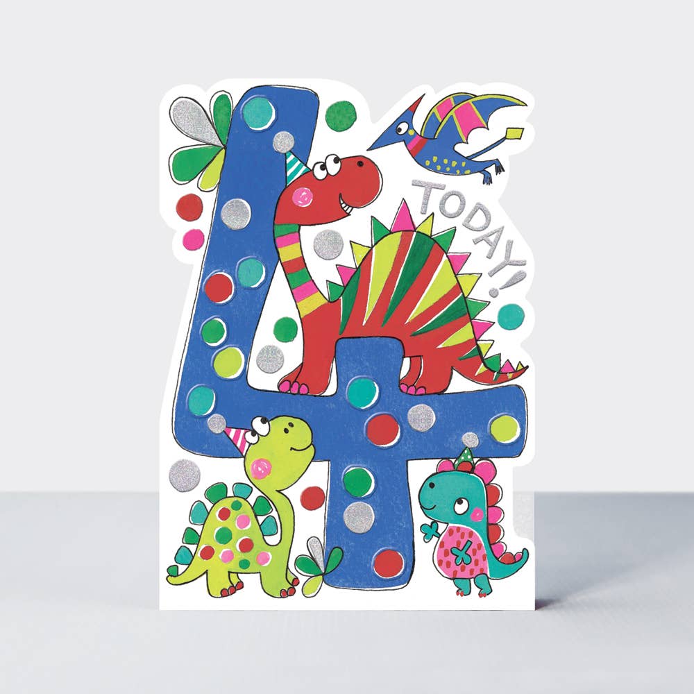 Star Jumps - Age 4 Boy Dinosaurs