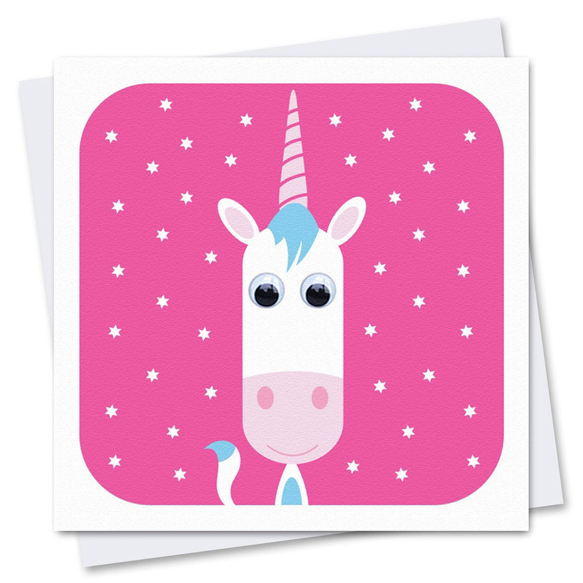 Birthday Card | Unicorn | Children's Card | Googly Eyes