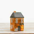 Candle House with Pumpkin, 17cm