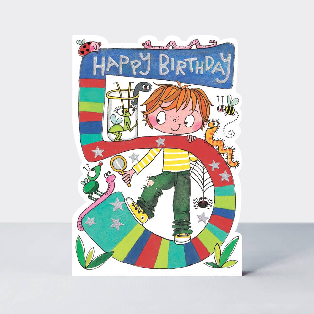 Star Jumps - Age 5 Boy & Bugs