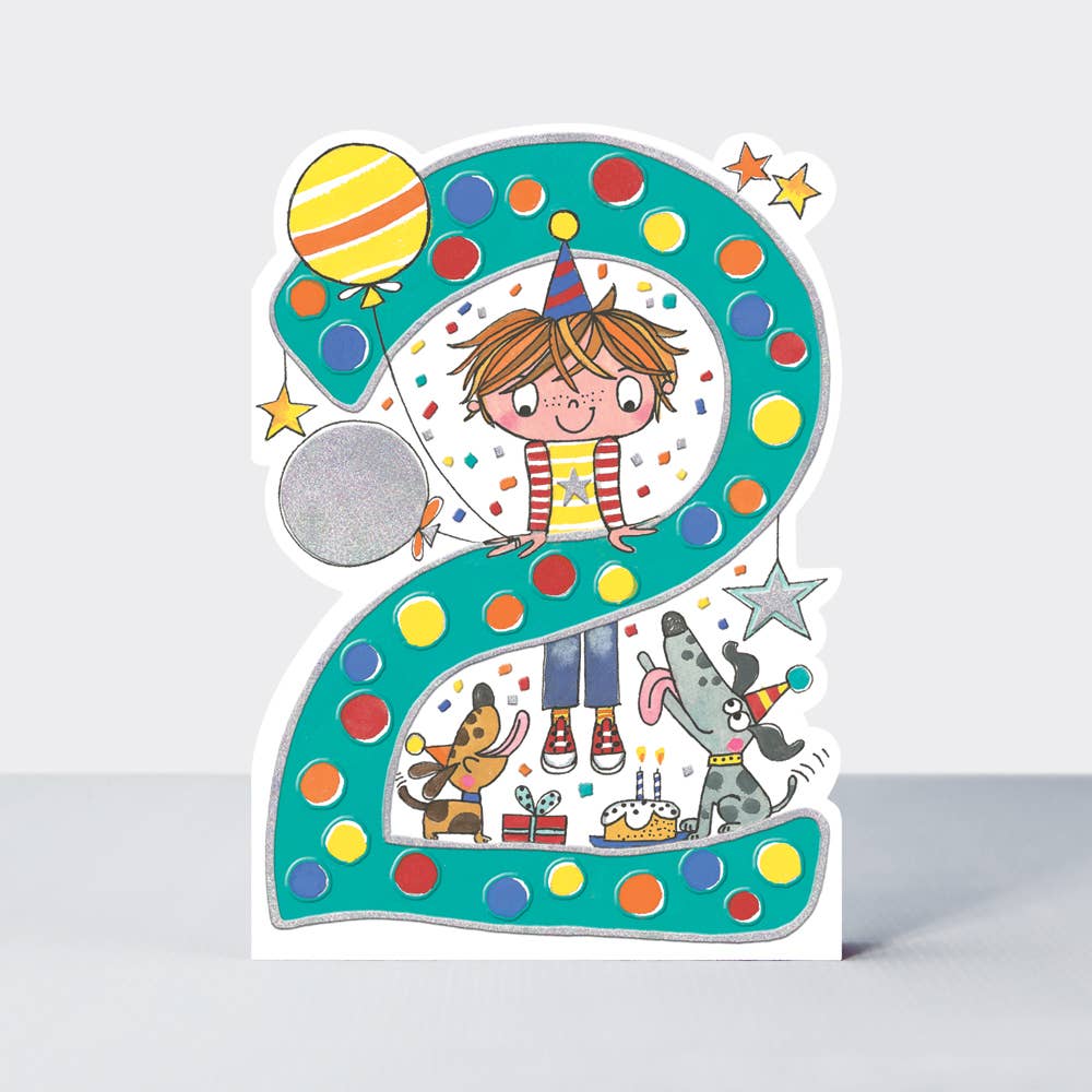 Star Jumps - Age 2 Boy & Dogs