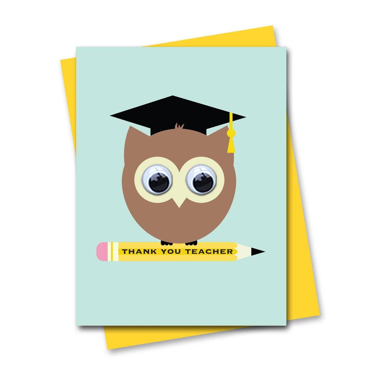 Thank You Teacher Card | Teacher Card | Mini Card | Owl